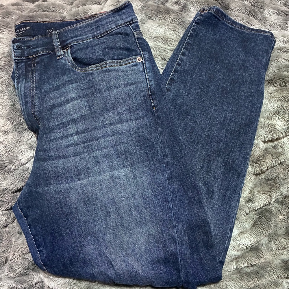 Lucky Brand Men's Slim Jeans in Dark Blue Wash